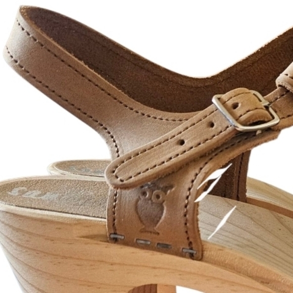 Sandgrens Nice Open-Toe Swedish Clog Sandals, Size 40 EUR - Picture 6 of 10